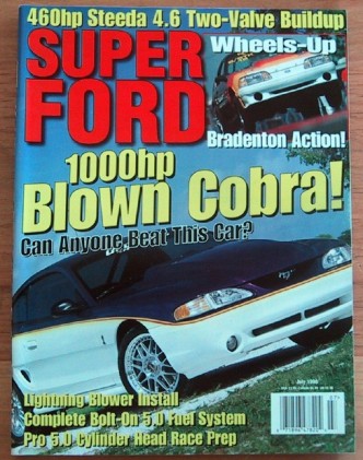 SUPER FORD 1998 JULY - ROUSH, LIGHTNING, 428SCJ PONY